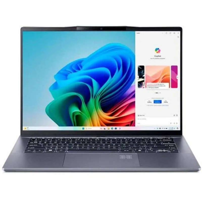 Portátil Acer Swift Go 14 AI Copilot+ PC 14" Qualcomm Snapdragon X1P-42-100 16GB 1TB SSD Windows 11 Home SFG14-01-X962