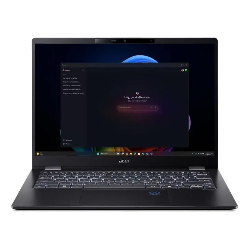 Portátil Acer TravelMate P6 14 AI TMP614-54T Intel Core Ultra 7 258V 32GB 1TB SSD Intel Arc Graphics 140V Windows 11 Pro NX.BJMEB.002