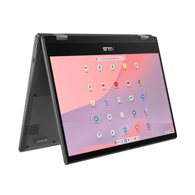 Portátil ASUS Chromebook CM14 Flip 14" MediaTek Kompanio 520 8GB 128GB eMMC Mali-G52 ChromeOS 90NX0641-M00800