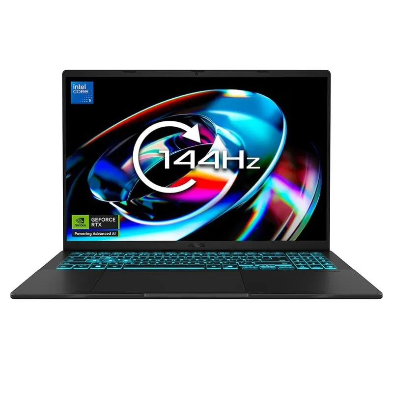 Portátil ASUS V16 V3607VH-RP011W 16" Intel Core 5 210H 16GB 512GB SSD RTX 5050 8GB Matte Black 90NB16L1-M001C0
