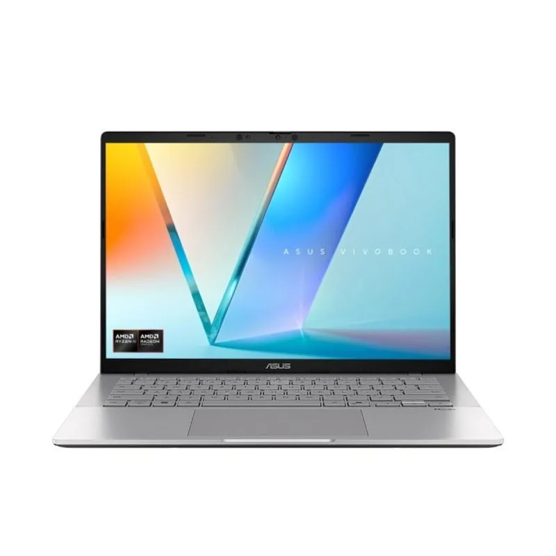 Portátil ASUS Vivobook S 14 OLED M3407KA 14" AMD Ryzen AI 7 350 16GB 1TB SSD OLED Plata 90NB16P2-M004H0
