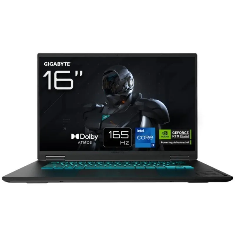 Portátil Gigabyte A16 CVHI3ES864SD 16" Intel Core i7-13620H 32GB 1TB SSD RTX 5060 8GB FreeDOS 9RGA6I76VHFHJH0ES000