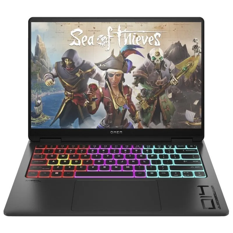 Portátil HP OMEN Transcend Laptop 14-fb1001ns Intel Core Ultra 7 255H 32GB RAM 1TB SSD RTX 5060 14" BQ2S2EA