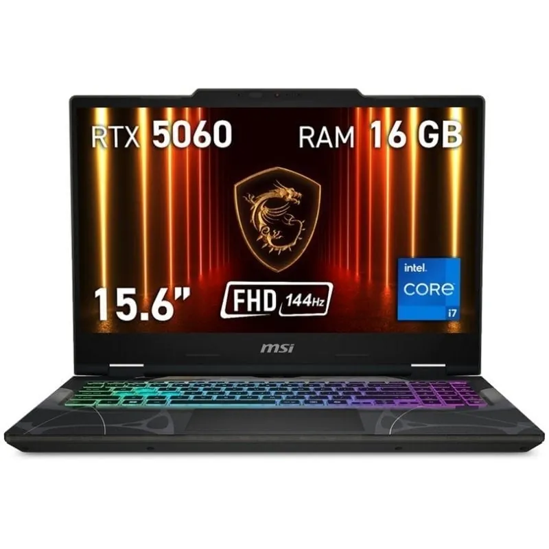 Portátil MSI Cyborg 15 B13WFKG-687 15.6" Intel Core i7-13620H 16GB 1TB RTX 5060 8GB + Windows 11 PRTLMSICYB2.0