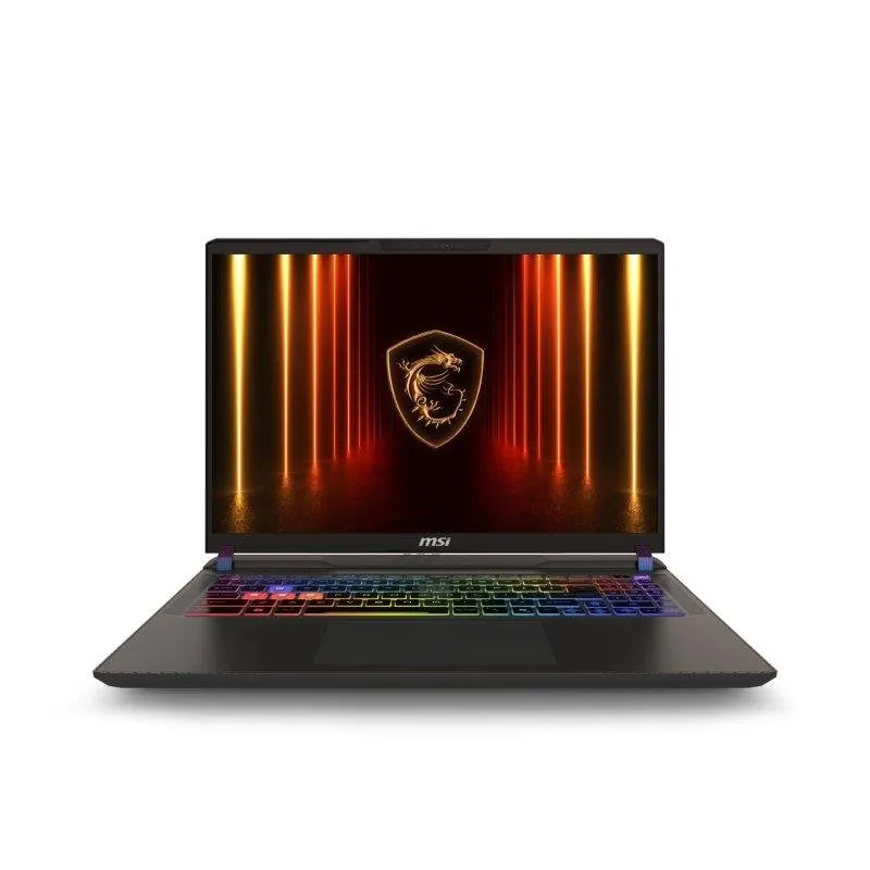 Portátil MSI Vector A16 HX A8WIG-054XES 16" AMD Ryzen 9 8940HX 64GB 1TB SSD RTX 5080 Sin S.O RGB 9S7-15MM72-054