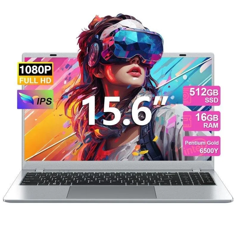 Portátil Vanwin NFS2154 15.6" Intel Pentium Gold 6500Y 16GB 512GB SSD UHD Graphics 615 Windows 11 Pro 101022010371