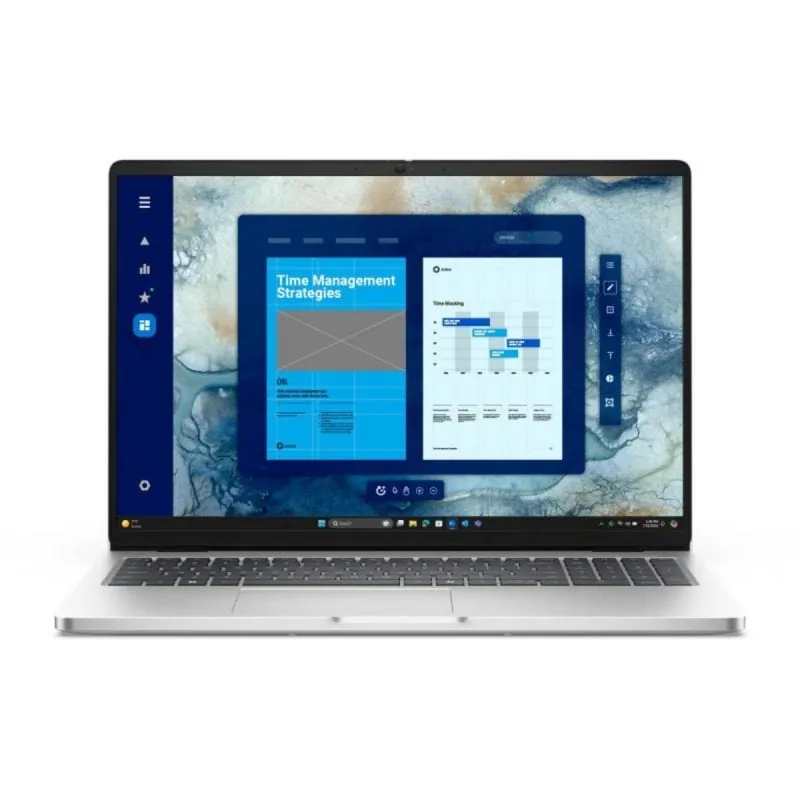 Portátil Dell Pro 16 PC16250 16" Intel Core Ultra 7 255U 16GB 512GB SSD Windows 11 Pro Plata R4GMD