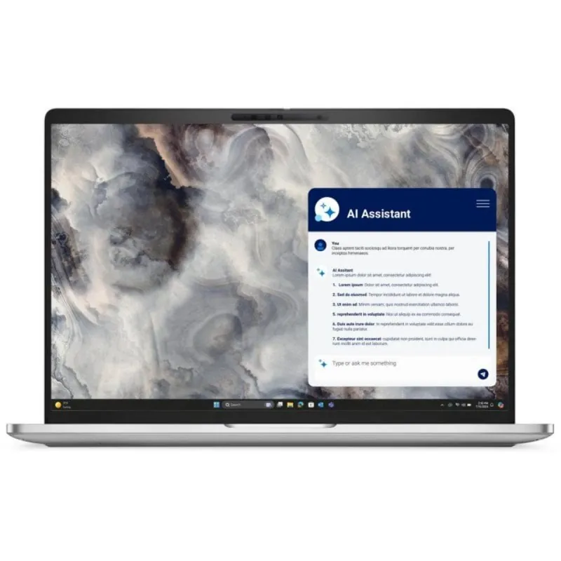 Portátil Dell Pro 16 Plus PB16250 16" Intel Core Ultra 7 266V 16GB 512GB SSD Windows 11 Pro Aluminio MKN09