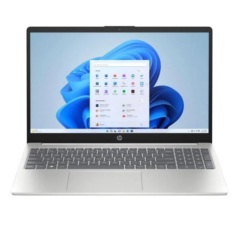 Portátil HP 15-fc0129ns 15.6" AMD Ryzen 7 7730U 8GB 512GB SSD Windows 11 Plata B9FQ4EA#ABE