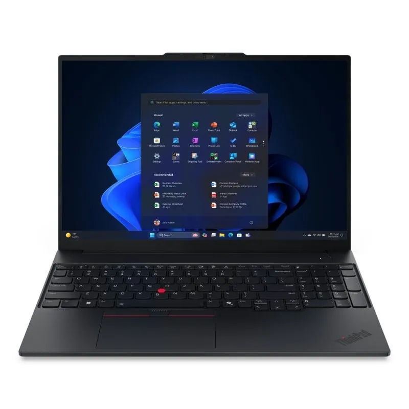 Portátil Lenovo ThinkPad E16 Gen 3 16″ Intel Core Ultra 5 16GB 512GB SSD Aluminio Wi-Fi 6E Windows 11 Pro 21SR000QSP