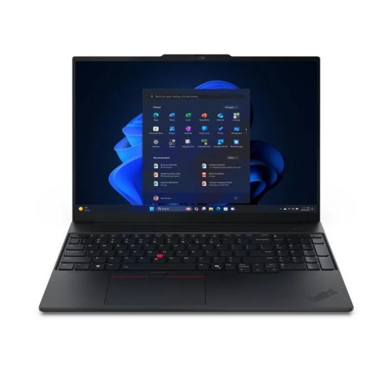 Portátil Lenovo ThinkPad E16 Gen 3 16" Intel Core Ultra 7 255H 32GB 1TB SSD Windows 11 Pro Negro 21SR0042SP