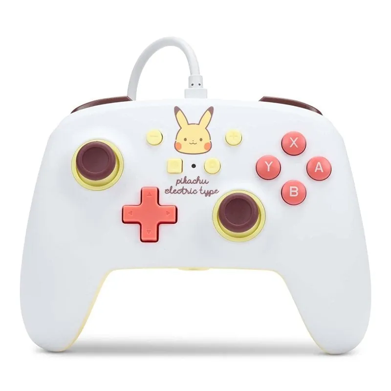 Power A Mando con Cable Extraíble Pokémon Pikachu Electric Type para Nintendo Switch 0617885027345