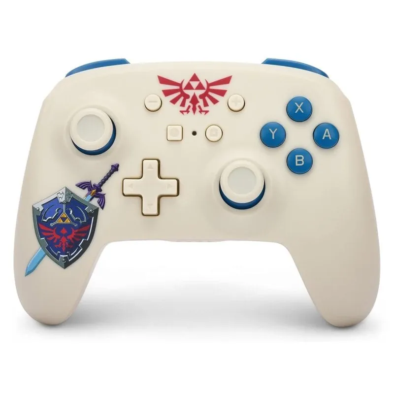 Power A Zelda Sworn Protector Mando Inalámbrico Beige para Nintendo Switch 617885029714