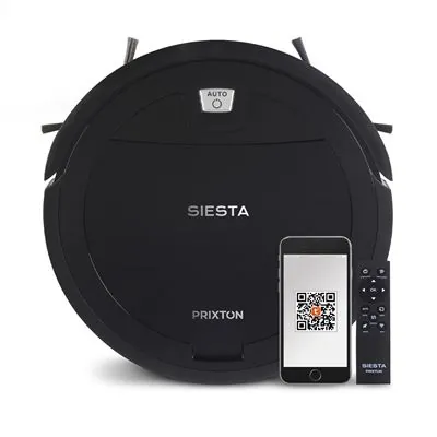 Prixton Siesta Robot Aspirador Negro 10006009