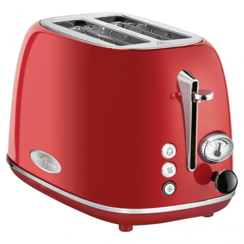 ProfiCook TA 1193 Retro Tostadora 2 Rebanadas 815W Roja 4006160119305