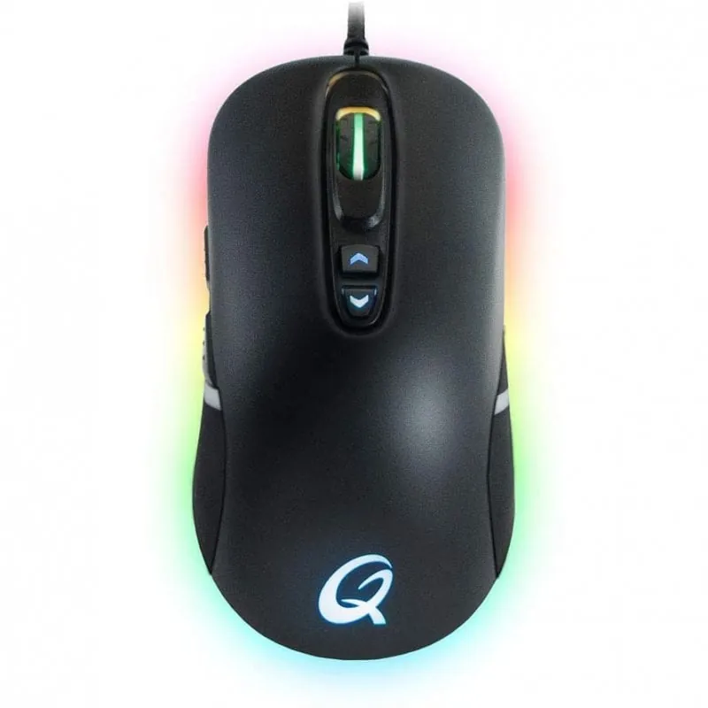 QPad DX30 Ratón Gaming 2800 DPI Negro DX-30