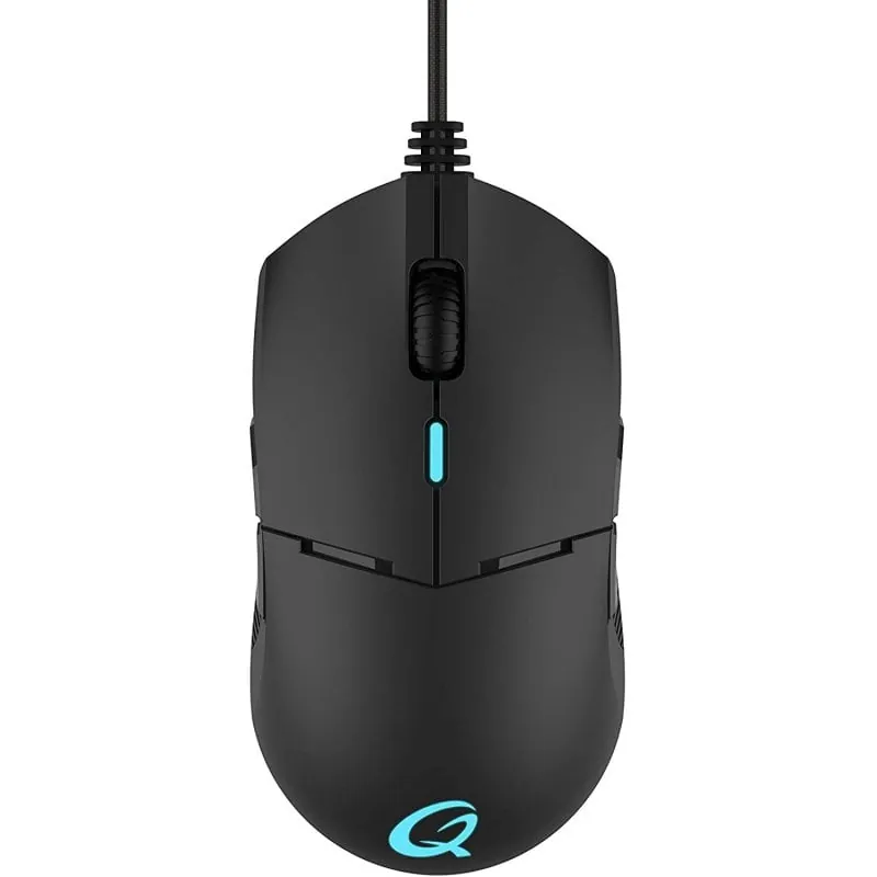 QPad DX700 Ratón Gaming 16000 DPI Negro DX-700