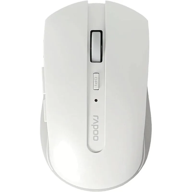 Rapoo 7200m Raton Óptico Inalámbrico 1600DPI Blanco 18043