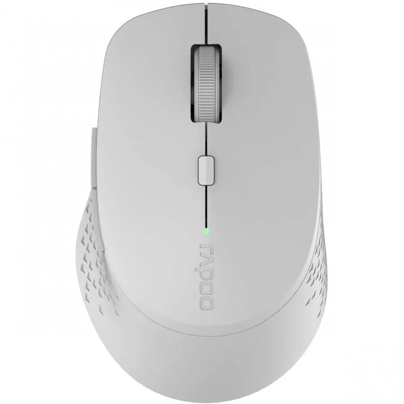 Rapoo M300 Ratón Óptico Inalámbrico Silent Multi-Mode Gris 00184340