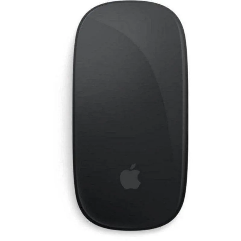 Ratón Apple Magic Mouse Bluetooth Multitáctil Negro Recargable USB-C MXK63Z/A