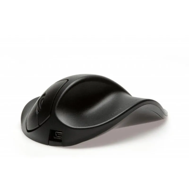 Ratón BakkerElkhuizen HandShoeMouse USB Tipo A 1500 DPI Negro Ergonomía Oficina BNEP150R