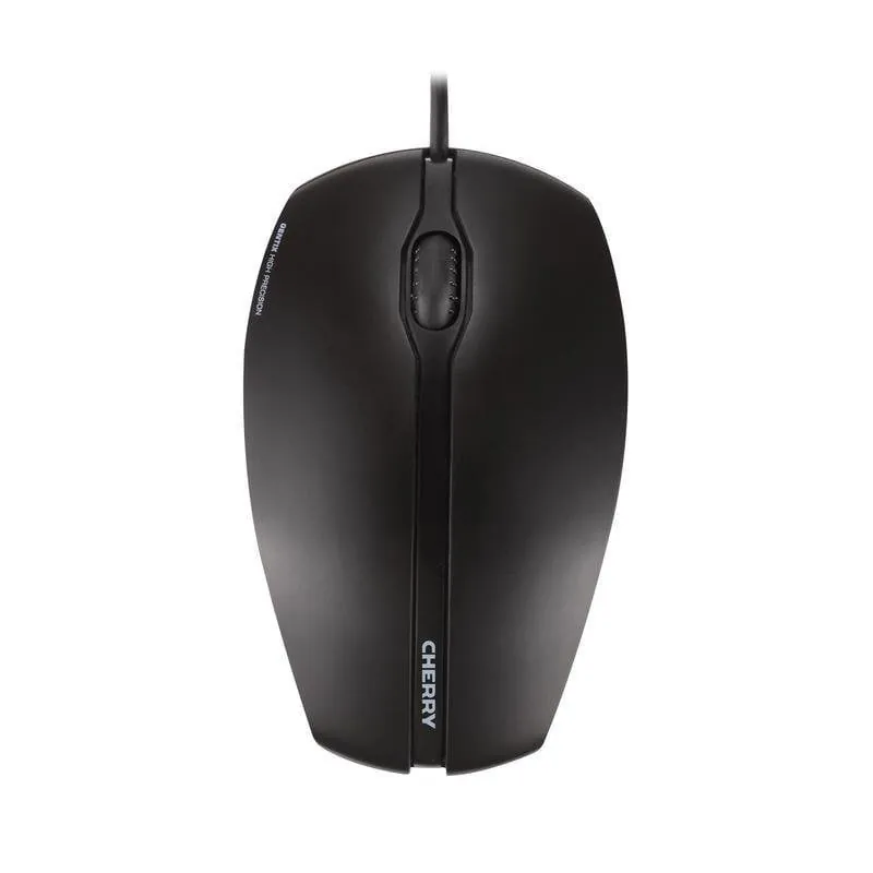 Ratón CHERRY Gentix USB 1000 DPI Ambidiestro Negro con Cable 1,8 m JM-0300-2