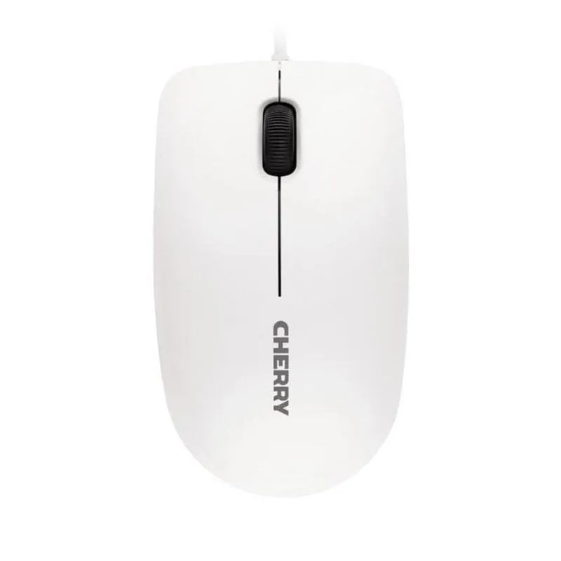 Ratón CHERRY MC 1000 Cable USB 1200 DPI Gris Ambidiestro Ergonomía Goma JM-0800-0