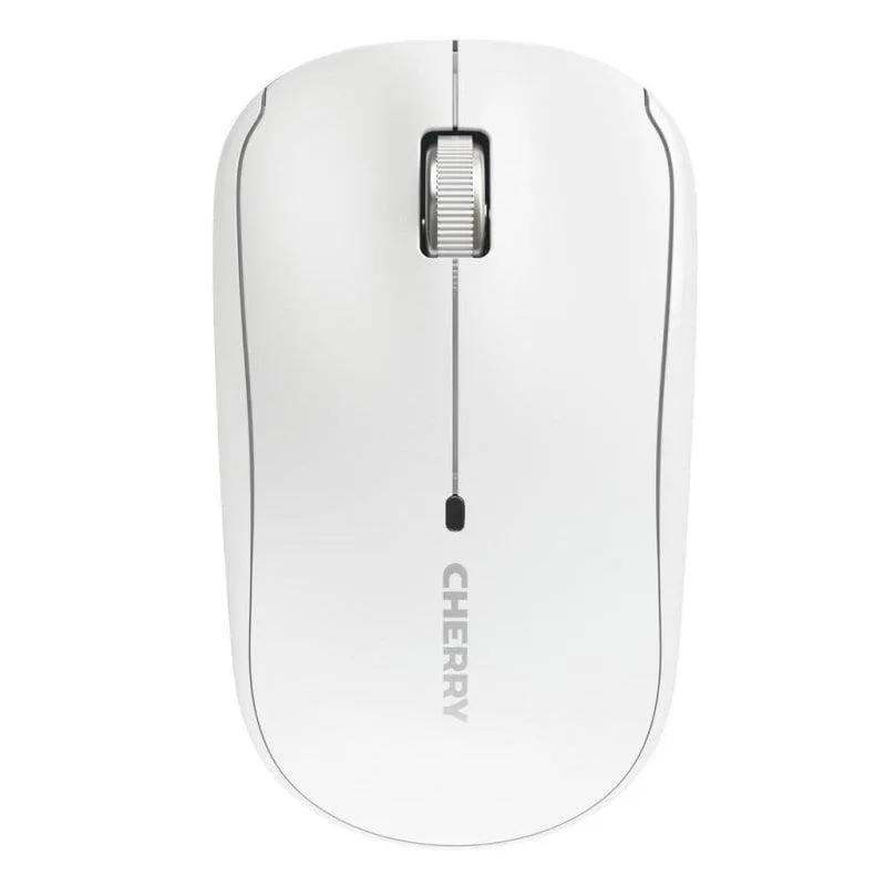 Ratón Cherry MW 2200 Inalámbrico 1300 DPI Blanco Ambidiestro Nano receptor JW-T2200-0