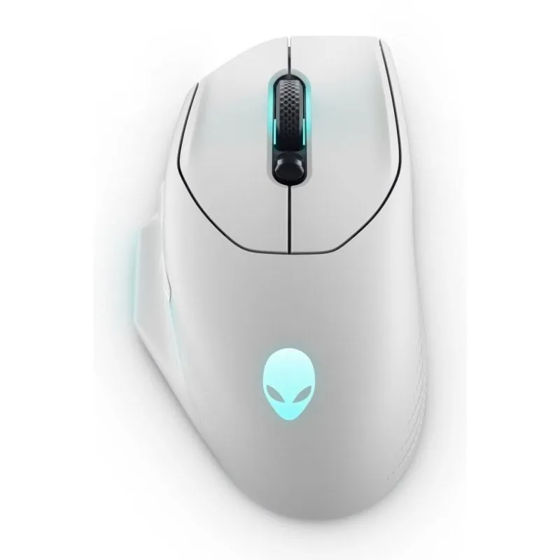 Ratón Dell Alienware AW620M Inalámbrico 26000 DPI Blanco RGB 7 Botones AW620M-W-DEAM