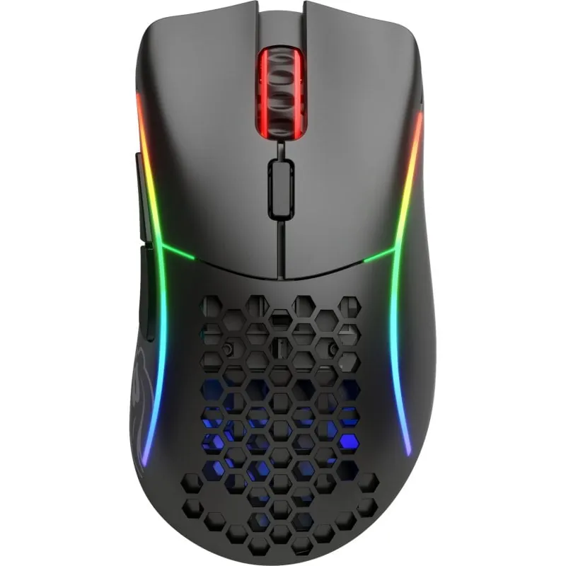 Ratón Glorious inalámbrico 19000 DPI RGB 6 botones 71h autonomía negro GLO-MS-DMW-MB