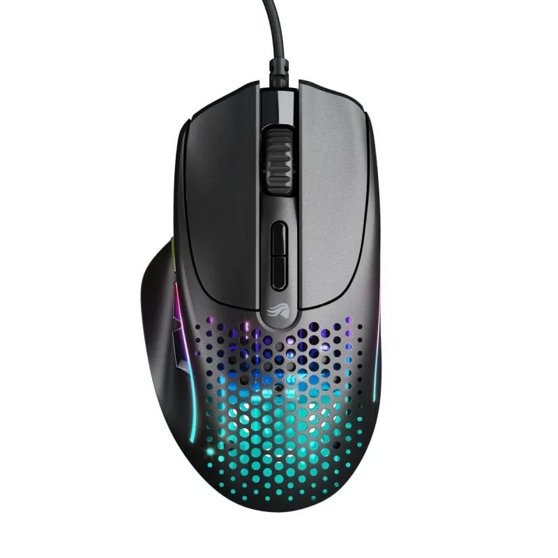 Ratón Glorious inalámbrico 19000 DPI RGB 71h autonomía ergonómico negro GLO-MS-IV2-W-BLK