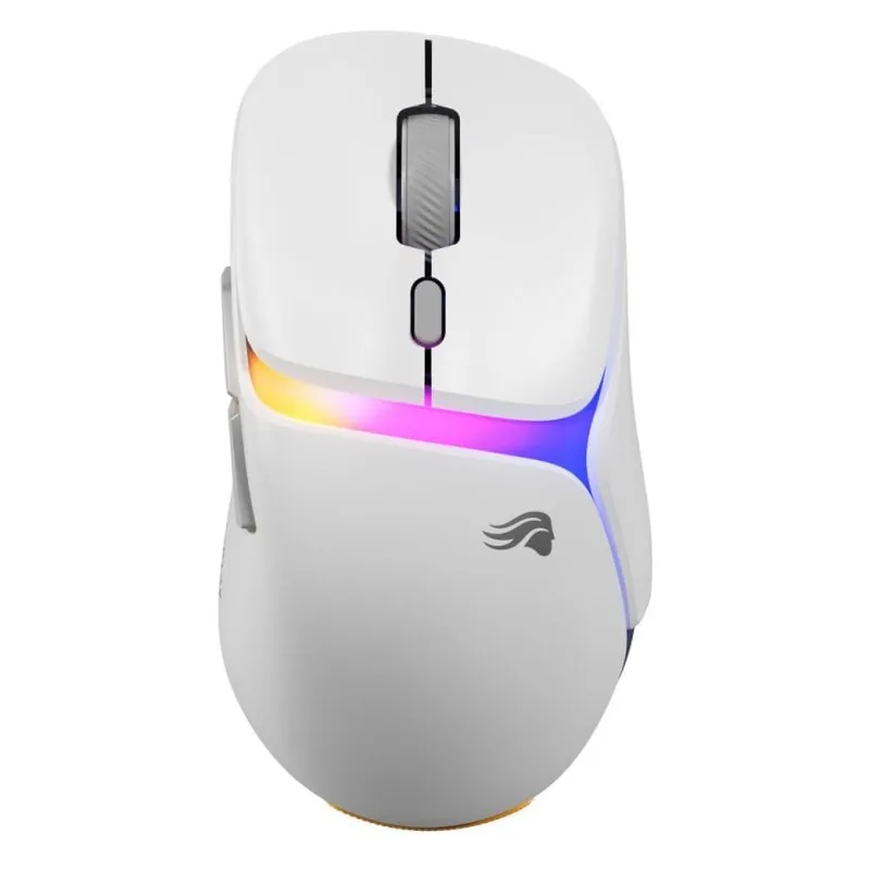 Ratón Glorious Model D3 Wireless Bluetooth RF 30000 DPI Blanco RGB GLO-D3-WL-WHT