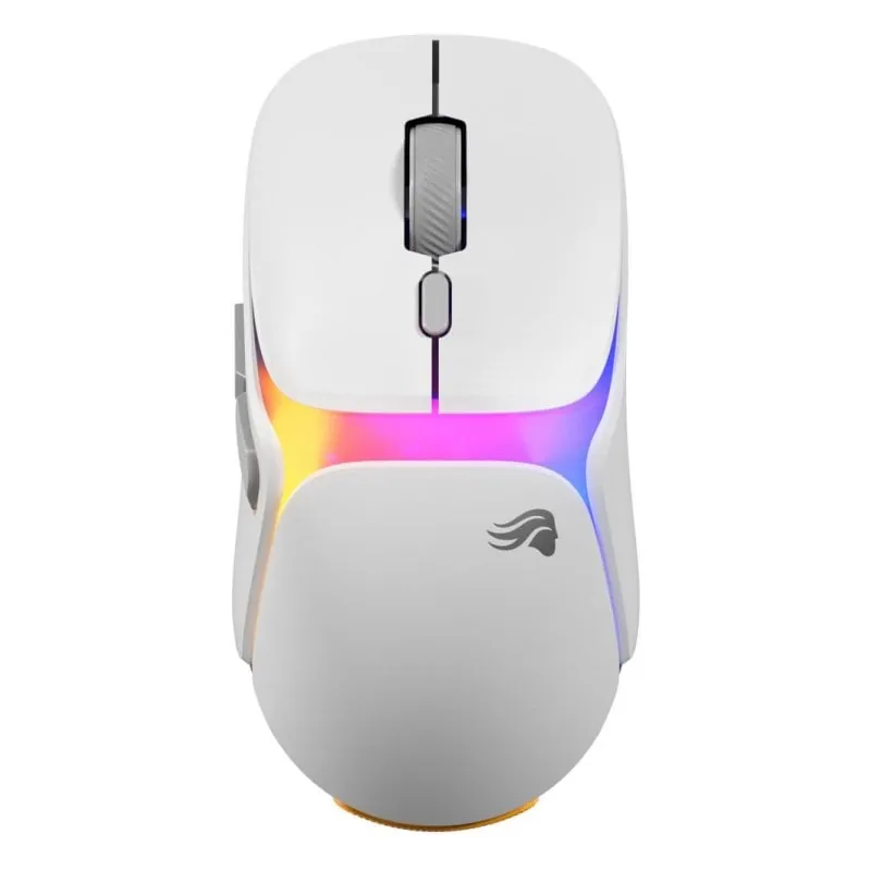 Ratón Glorious Model O3 Wireless Bluetooth RF 30000 DPI Blanco RGB GLO-O3-WL-WHT