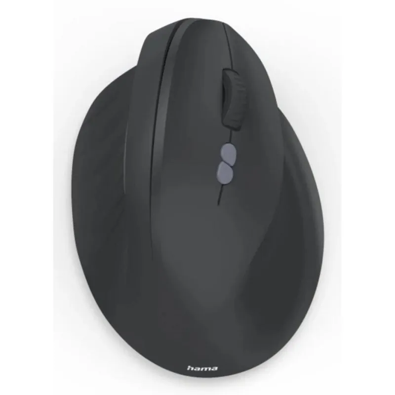 Ratón Hama EWM-500R Inalámbrico 1800 DPI Negro Vertical Ergonómico 7 Botones 00173088