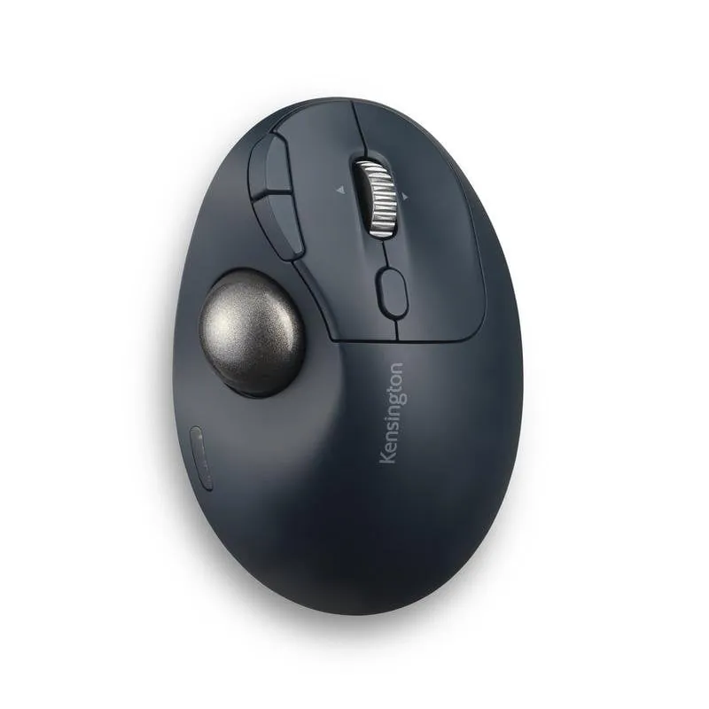 Ratón Kensington Pro Fit Ergo TB550 Bluetooth 1600 DPI Negro Gris Reciclado K72196WW