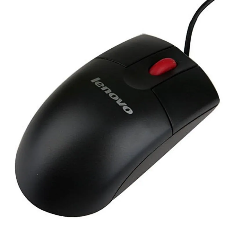 Ratón Lenovo 06P4069 Ambidextro USB tipo A 400 DPI Negro Cable 06P4069