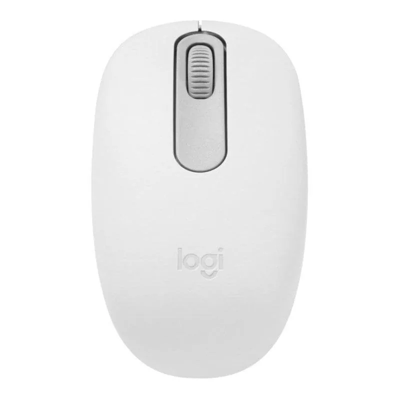 Ratón Logitech M196 Bluetooth 1000 DPI Blanco Ambidiestro Plástico Reciclado 910-007460