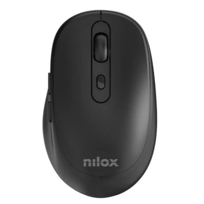 Ratón Nilox NXMOWI4001 Wireless 3200 DPI Negro 6 Botones Ambidiestro NXMOWI4001