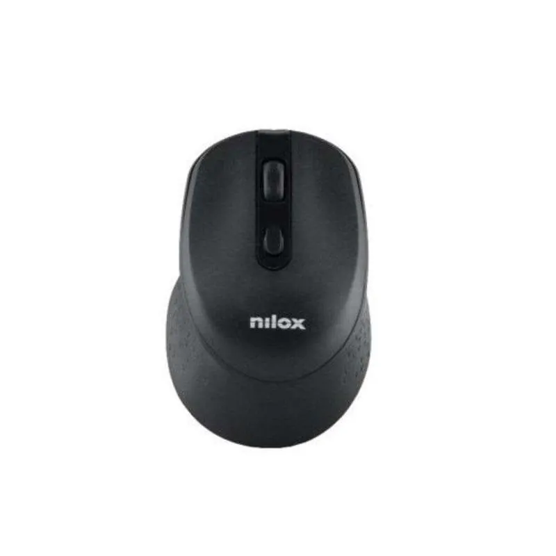 Ratón Nilox NXMWS101 Inalámbrico 1600 DPI Negro 4 Botones Ergonómico 8431775036079