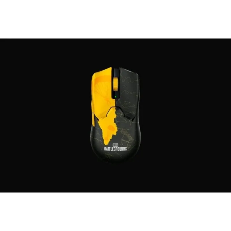 Ratón Razer Viper V2 Pro PUBG Edition inalámbrico 30000 DPI 58g USB-C Negro Amarillo RZ01-04390600-R3M1