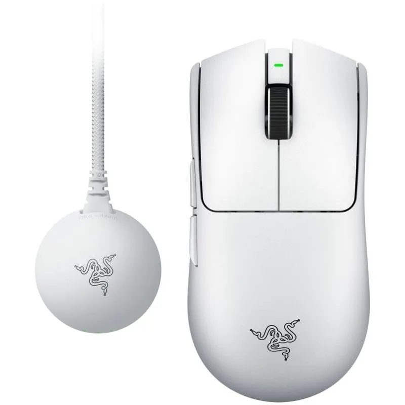 Ratón Razer Viper V4 Pro Inalámbrico 50000 DPI Blanco 8000Hz 6 Botones RZ01-05630200-R3G1