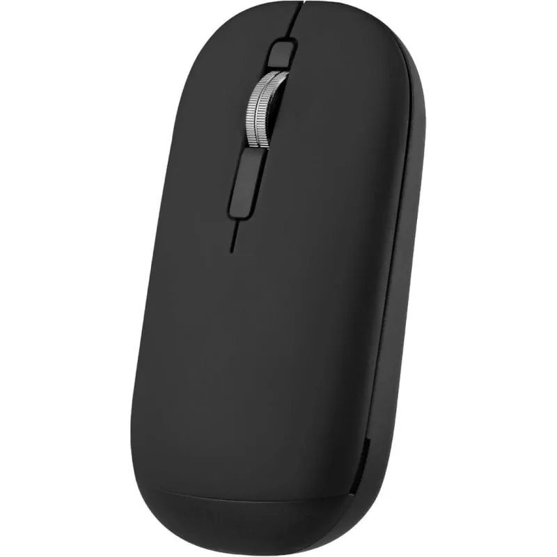 Ratón T'nB MWCOLORBK3 Bluetooth USB 2 Botones Negro Ultrafino Ambidiestro MWCOLORBK3