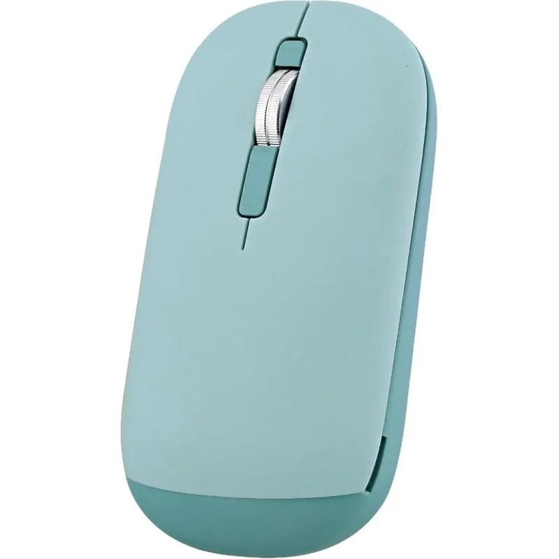 Ratón T'nB MWCOLORBL3 Bluetooth y USB-A 4 Botones Azul Ultrafino MWCOLORBL3