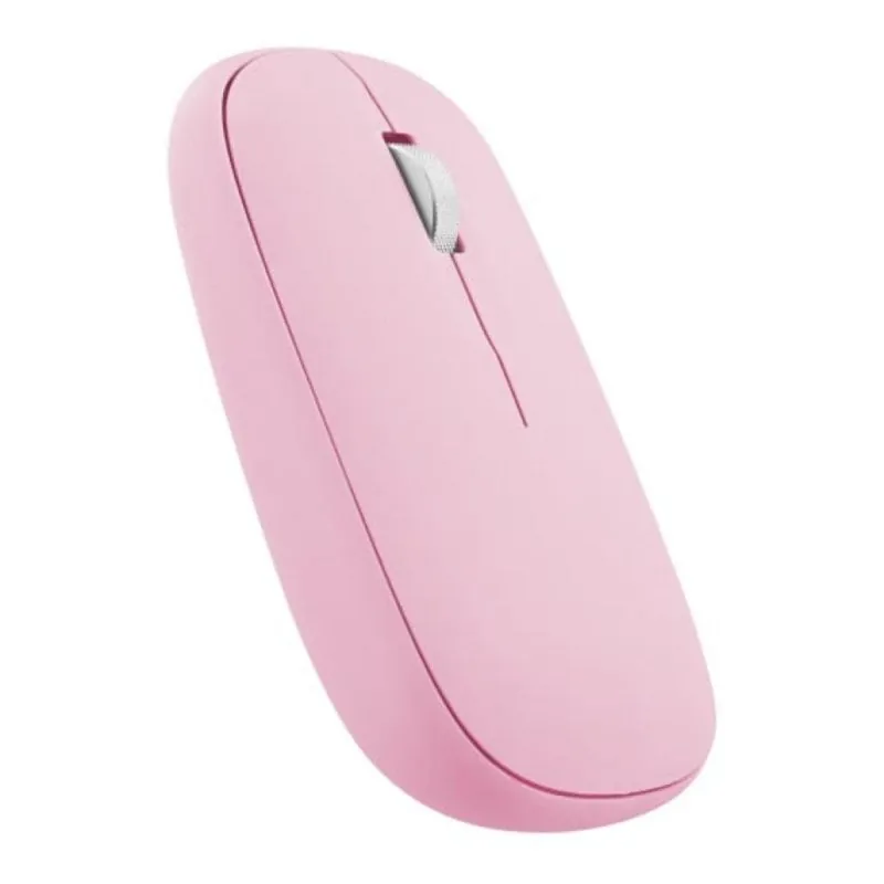 Ratón T'nB MWCOLORPK Bluetooth Ambidextro 1200DPI Rosa Pilas Incluidas USB A MWCOLORPK