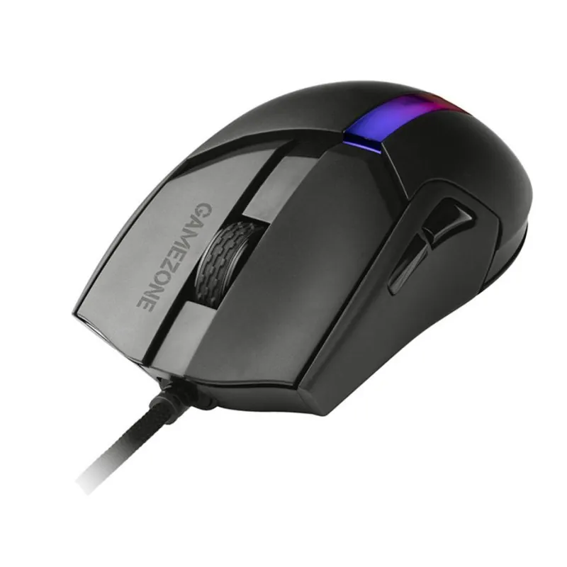 Ratón TRACER Gamezone Cool USB Tipo A 12000 DPI Negro Iluminación 7 Botones TRAMYS47416