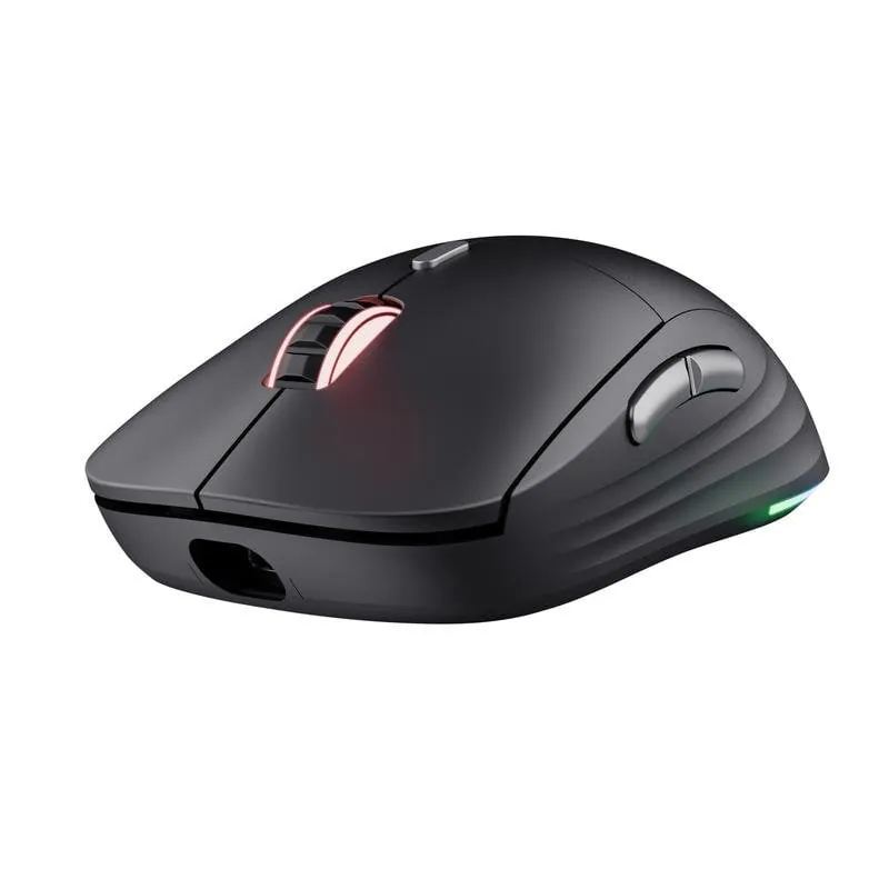 Ratón Trust inalámbrico 10000 DPI RGB 6 botones batería recargable Gaming 25126