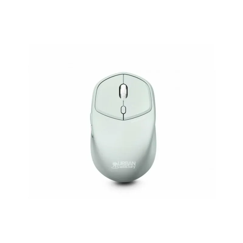 Ratón Urban Factory ONLEE Bluetooth 1600 DPI Verde 6 Botones Silencioso OBM02UF