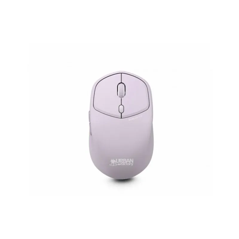 Ratón Urban Factory ONLEE Bluetooth 1600DPI Violeta 6 Botones Silencioso OBM04UF