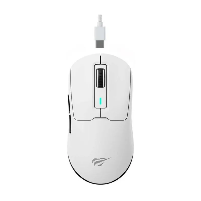Ratón Havit MS969 WB RF Wireless Bluetooth USB-C 16000 DPI Blanco Iluminación MS969 WB