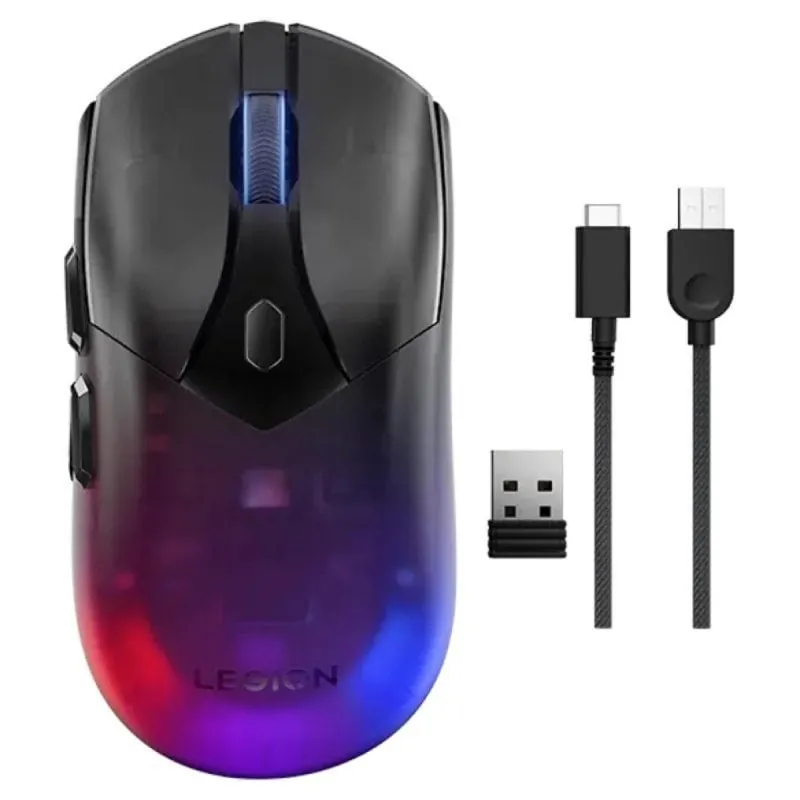 Ratón Lenovo Legion M410 Ambidiestro Wireless 16000 DPI RGB USB-C 6 Botones Óptico GY51P83012